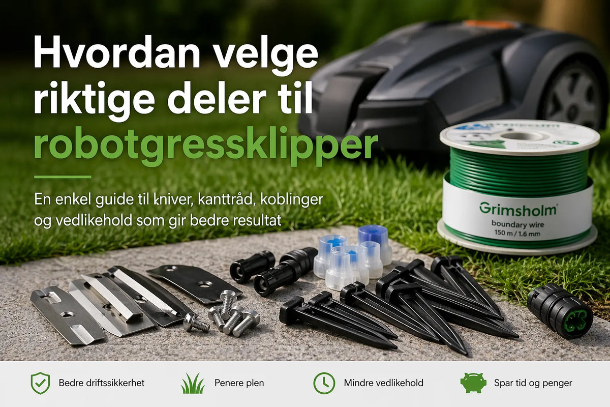 robotgressklipper deler