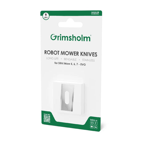 Grimsholm kniver til Stihl iMOW 3 4 5 6 7 EVO skivekutt 9 deler
