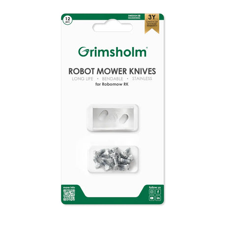 Grimsholm kniver til Robomow RK 12 stk