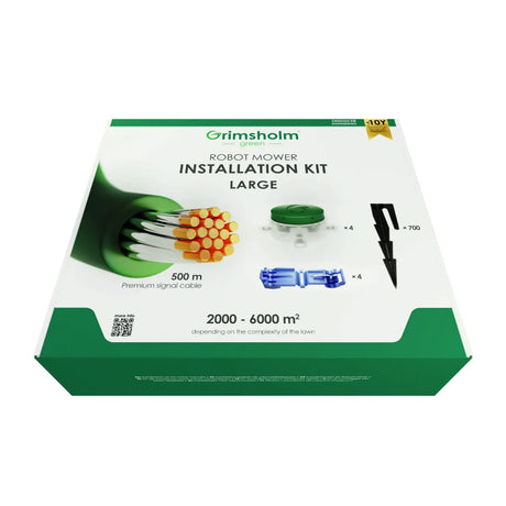 Grimsholm installasjonssett robotgressklipper stort kit