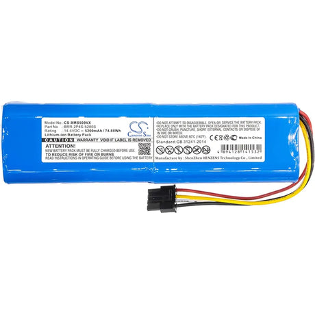 Batteri til Roborock S50, S5 og Xiaomi Mi Robot 14,4 V