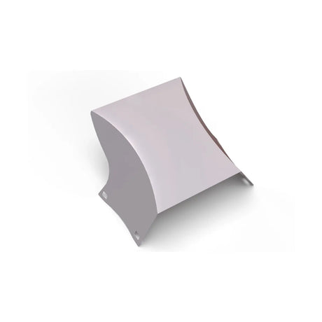 Værbeskyttelse til robotgressklipper i aluminium composite.