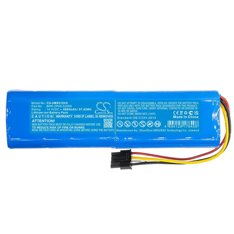 Batteri til Dreame / Roborock / Xiaomi robotstøvsuger – 14.4V 6800mAh